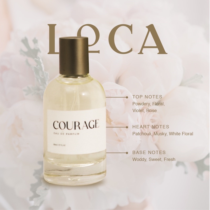 Courage by LOCA PERFUME | Eau de Perfume | parfum Unisex | Men Perfume | Woman Perfume | artisan per