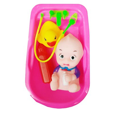 Mainan bayi VINYL BABY BATH TUB BONEKA VINYL BAK MANDI ANAK Mainan Mandi Anak Bathub - Mainan Boneka Anak Bak- Mainan Boneka Mandi di Bak - Mainan Bayi Mandi