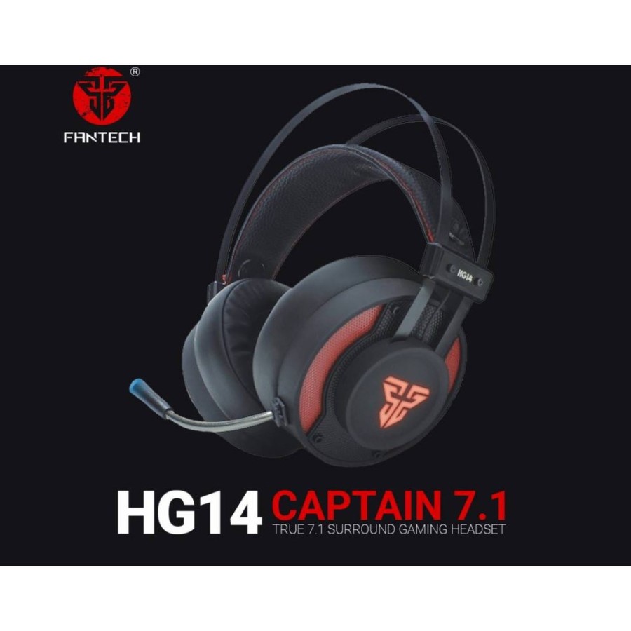 Headset Fantech Captain HG14 7.1 True Surround Gaming Headset HG 14