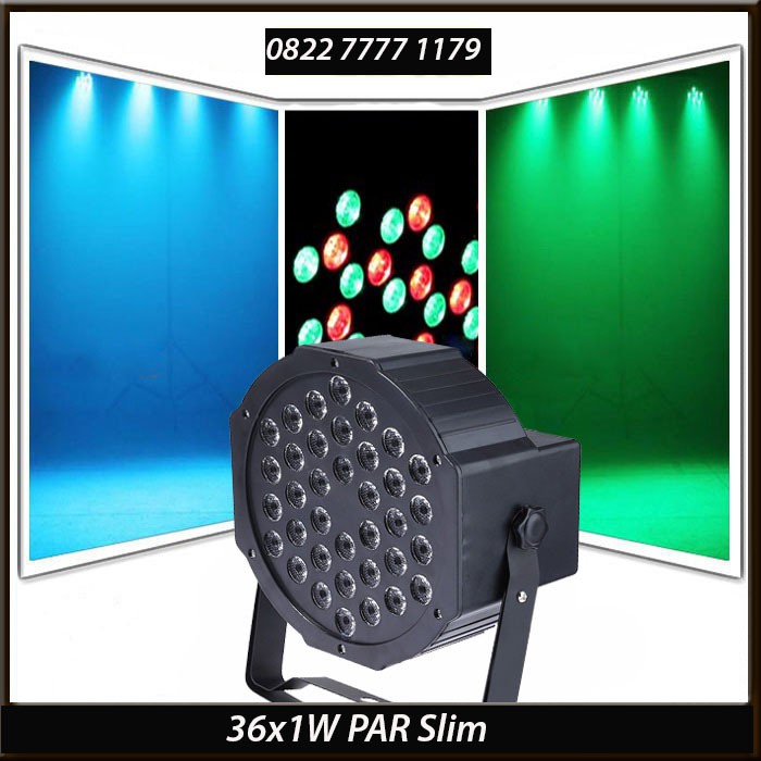 MINI PAR LED 36*1W RGBW