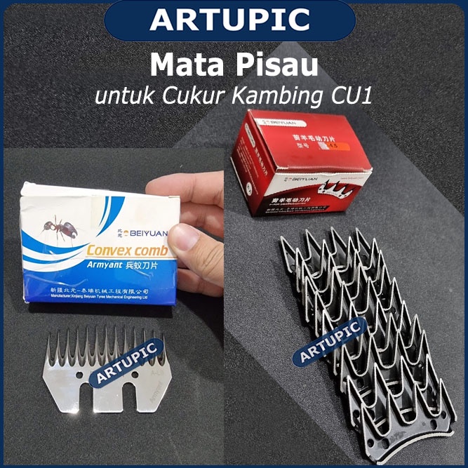 MATA PISAU untuk Alat Cukur Kambing Domba Sheep Goat Clipper Blade Stainless Steel