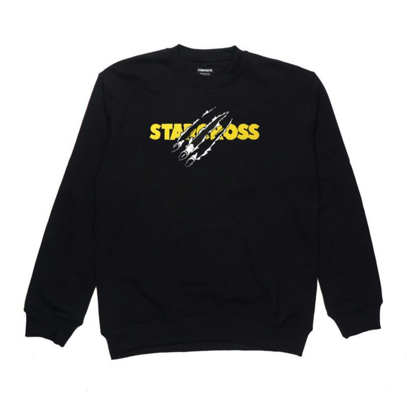 Starcross Sweater Crewneck Grizzly Black