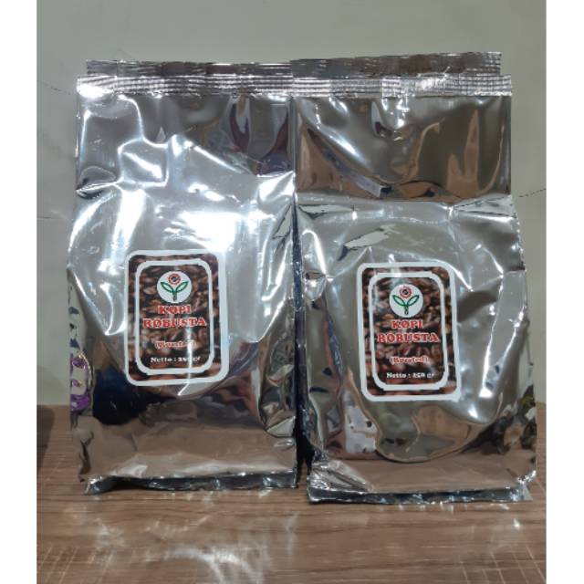 

Kopi Robusta Biji Sangrai 500gr by Puslit Koka Jember