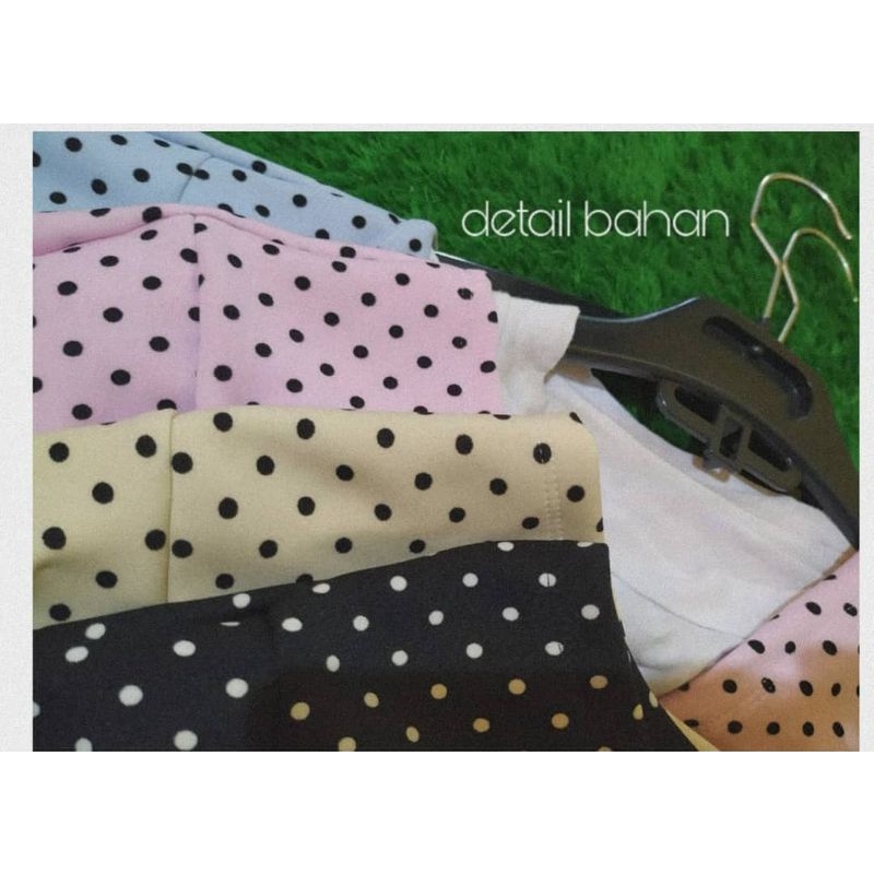 N2-Outer Wanita /cardigan pakaian polos katun baju  viral polkadot polos grosir murah bandung premium atasan wanita allsize