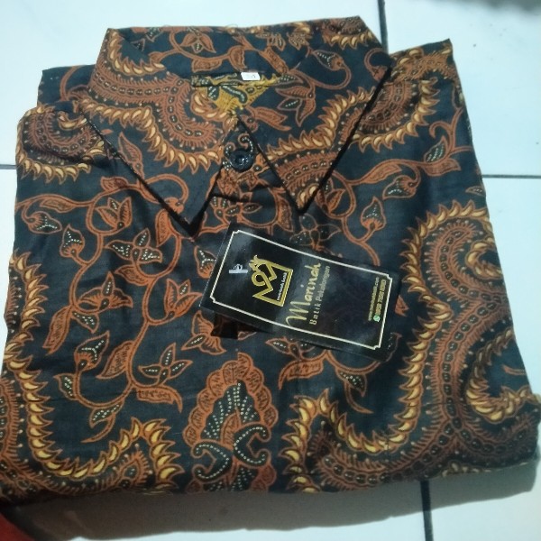 Kemeja Batik Pria Modern, Baju Batik Pria Lengan Panjang, Hem Batik Pria, Batik Cowo