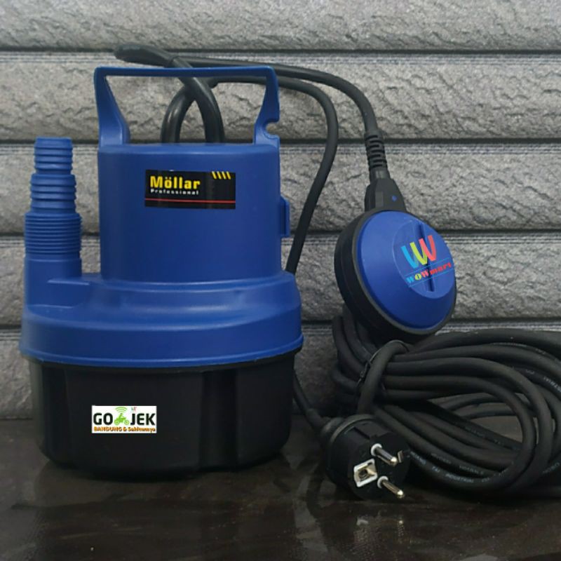 Pompa Air Celup 100 Watt Otomatis Submersible Pump Sirkulasi Kolam Sibel Sible