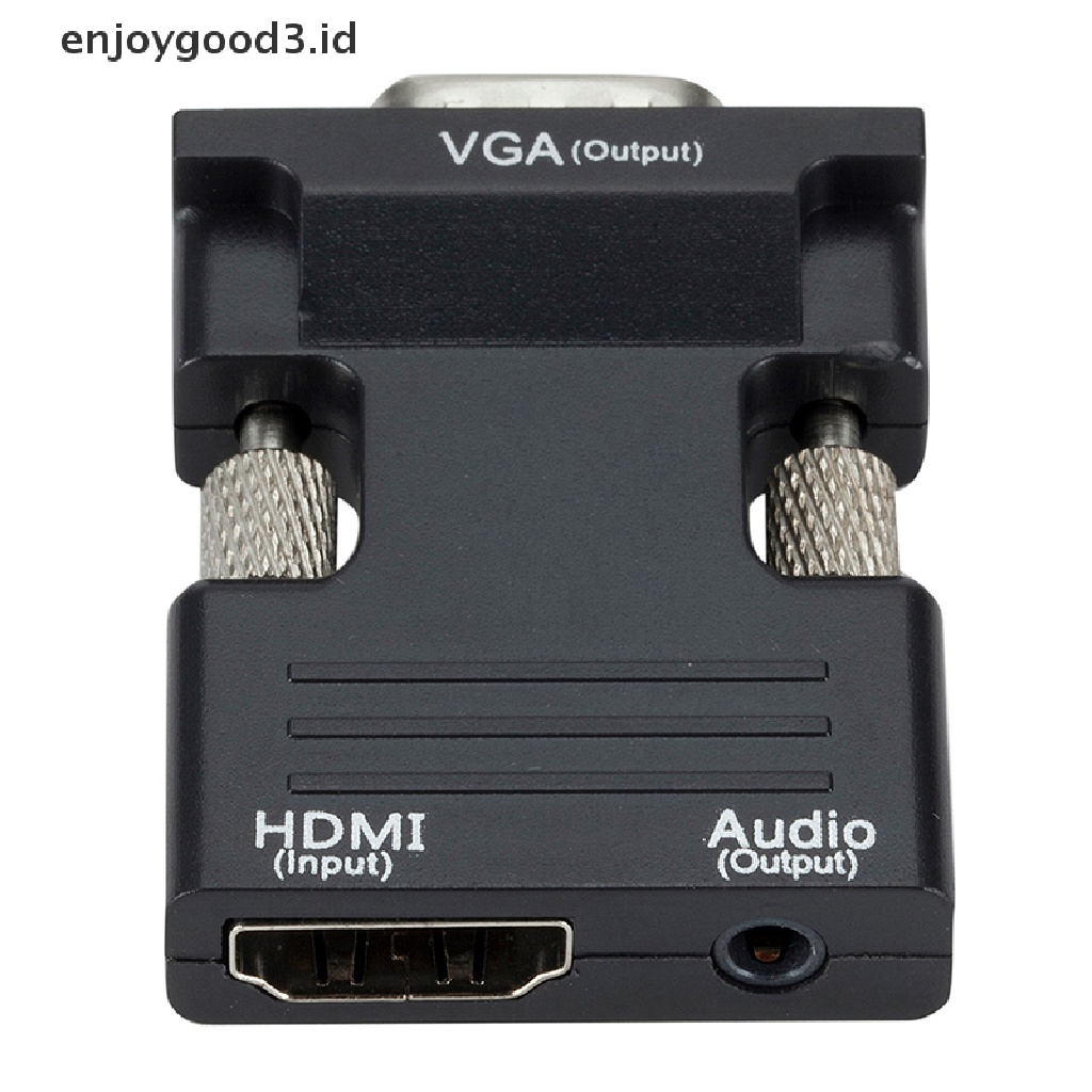 Adapter Converter Hdmi Female Ke Vga Male 1080p