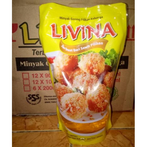 

Minyak goreng Livina 450 ml