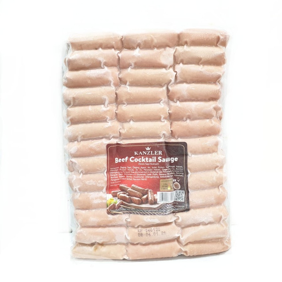 

KANZLER BEEF COCKTAIL SAUSAGE 1KG (GOSEND / GRAB ONLY)