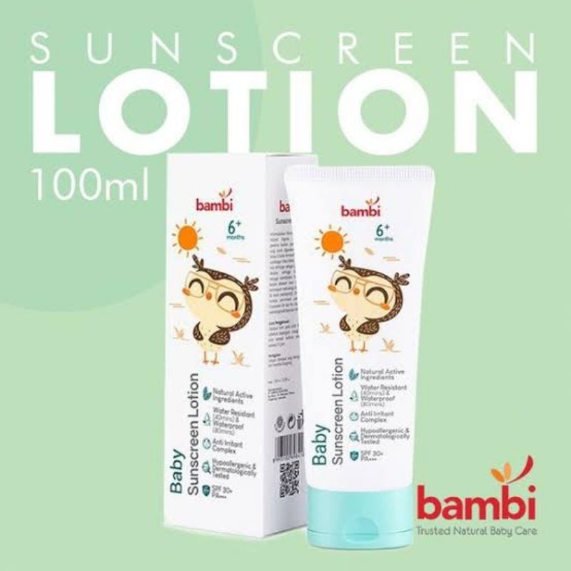 Bambi Baby Sunscreen Lotion 100ml