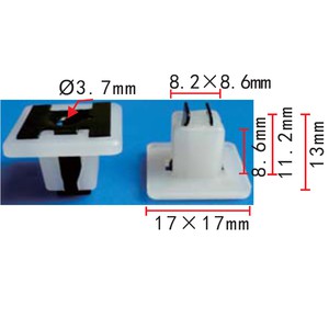 KANCING KLIP DUDUKAN BAUT HONDA / GROMMET HONDA ( with iron clip )