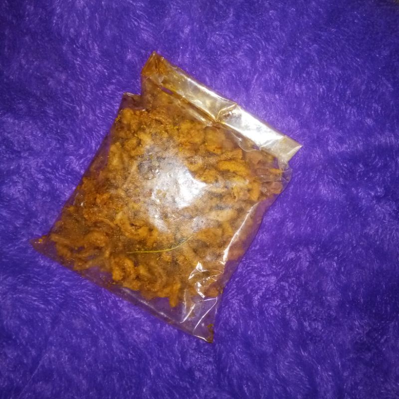 

usus crispy pedas daun jeruk 500gr