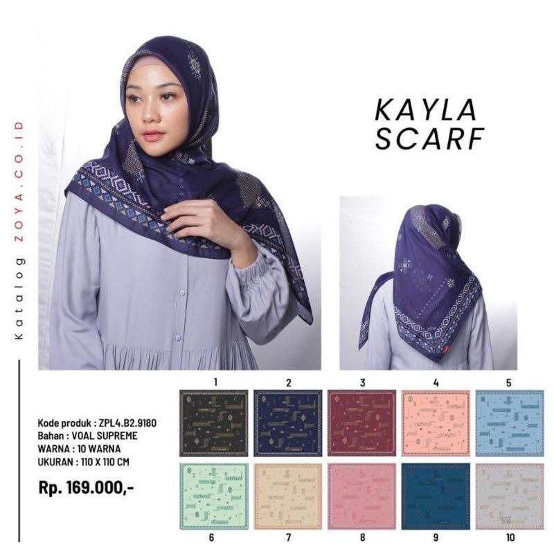 Zoya Kayla Scarf Motif