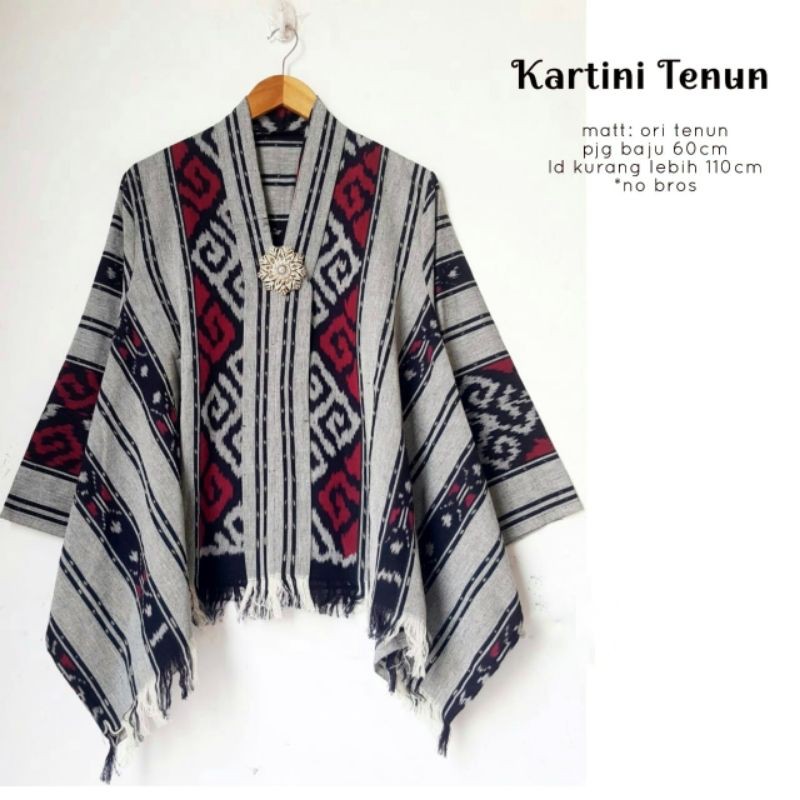 Blouse Kartini Tenun Troso Jepara