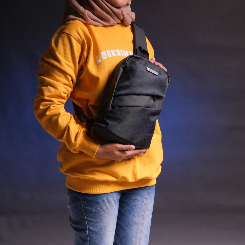 FOOBOO TAS SLINGBAG SELEMPANG PRIA WANITA