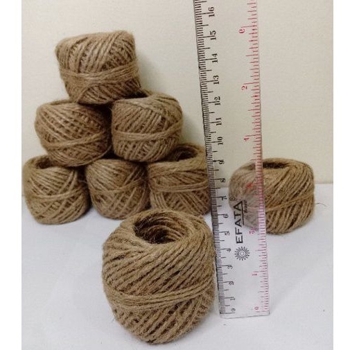 

Tali Goni/Rami ( 1 Roll ) Gulungan | Tali Goni/Rami 20 Meter