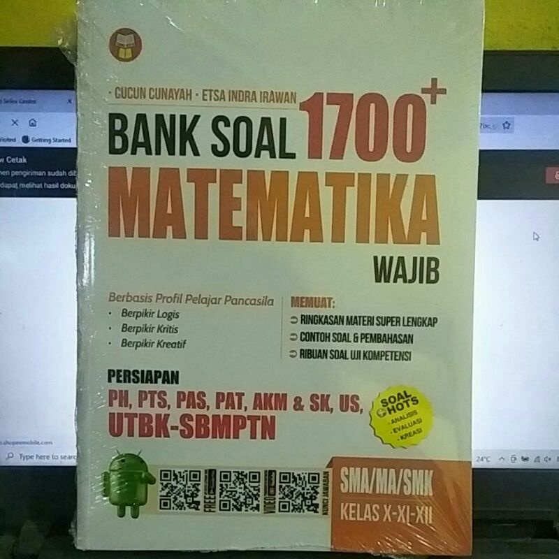 Buku Soal - Buku 1700 Plus Bank Soal Matematika Wajib SMA Kurikulum 2013 Revisi-1
