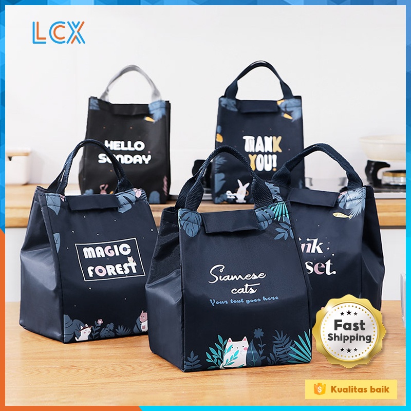 LCX TAS BEKAL | LUNCH BAG | TAS BEKAL SERBAGUNA | THERMAL BAG | TAS BEKAL MENJAGA SUHU TEMPERATUR | COOLER BAG VS-39