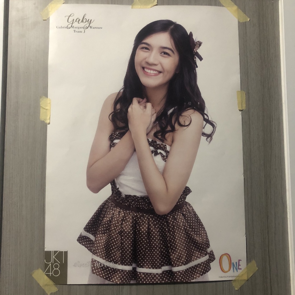 (Official) Poster Gaby JKT48