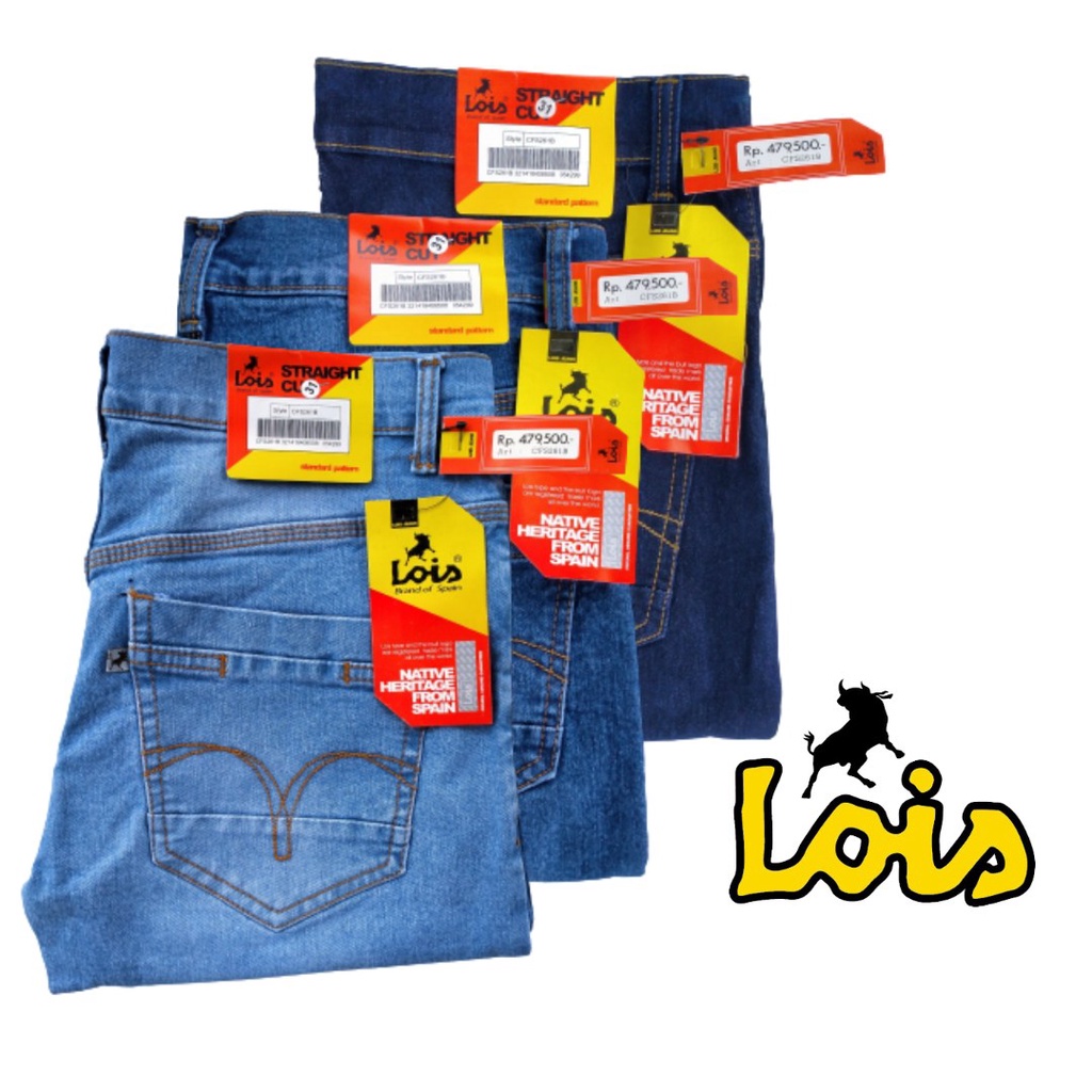 Celana Lois Jeans Slimfit Bahan Stretch