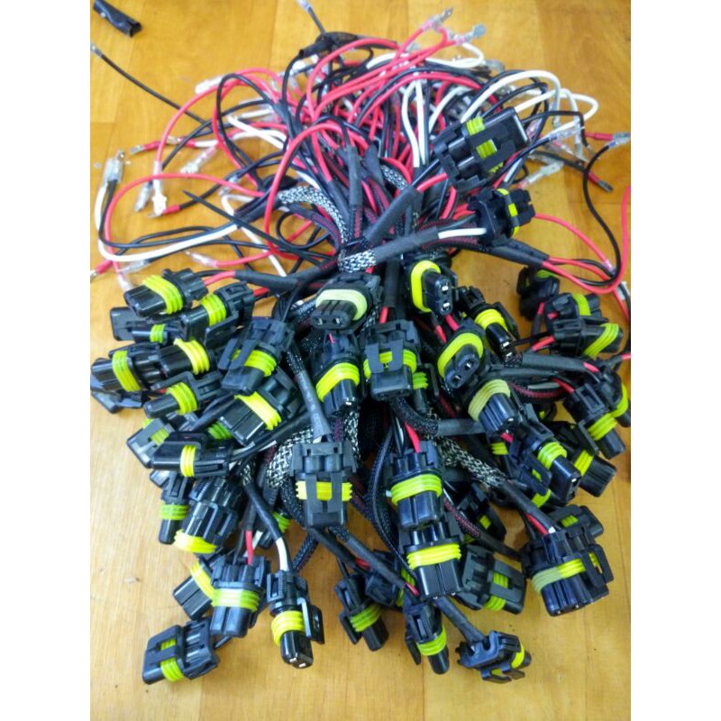 Soket Connector HID Balast PNP Ke soket bohlam ORI H1,H3,H7,H11,