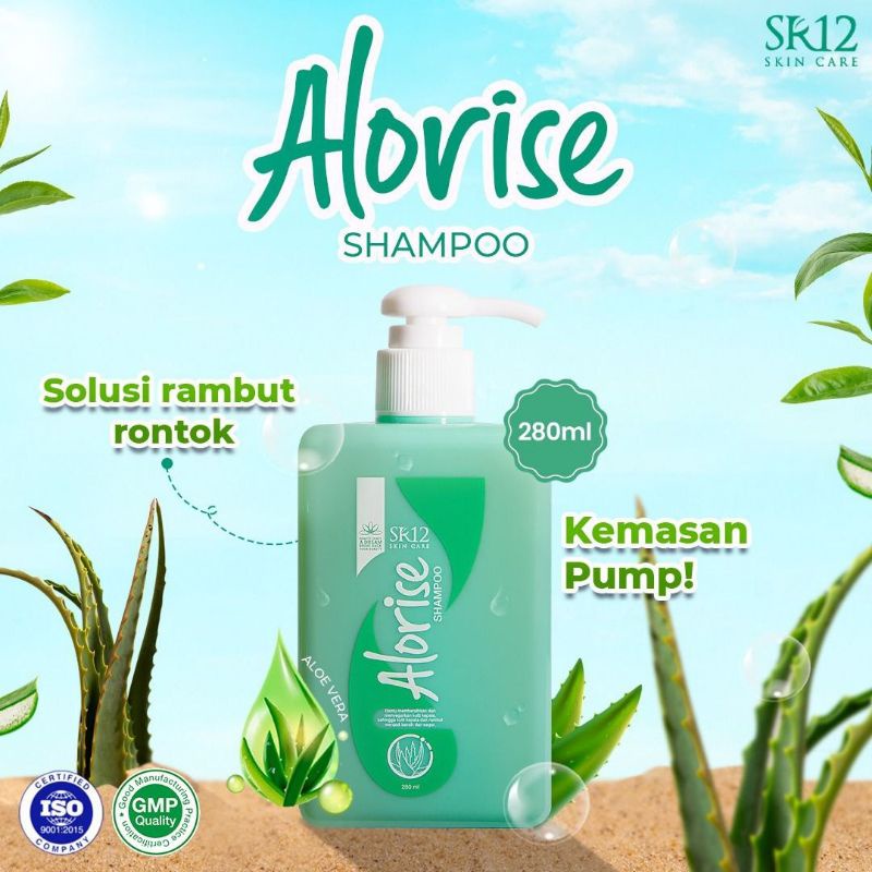 ALORISE SHAMPOO SR12 | SAMPO ALORISE ORIGINAL PERAWATAN RAMBUT RONTOK KERING &amp; CABANG | HAIR FALL TREATMENT BPOM