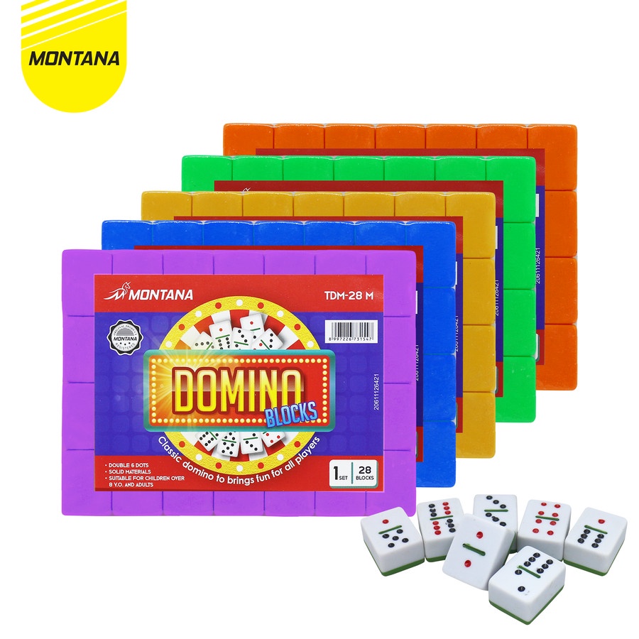 MONTANA BATU DOMINO / GAPLEK / GAME / KARTU DOMINO / DOMINO STONE