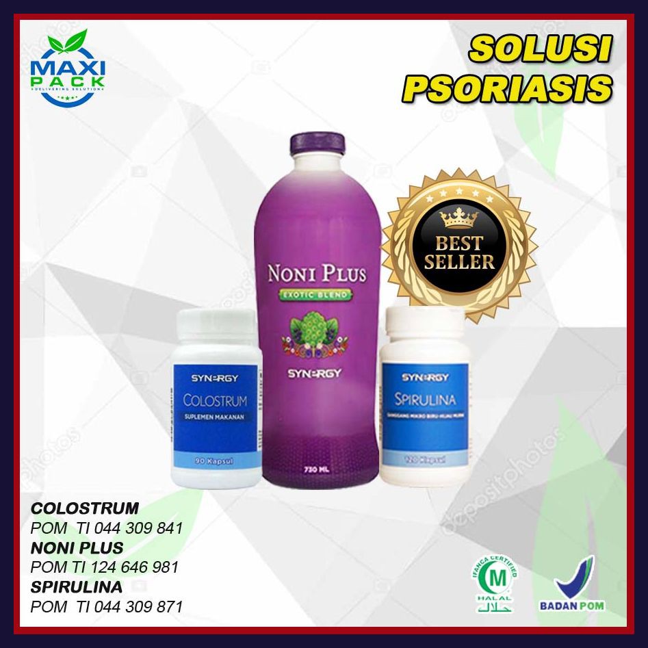 Paket Herbal Kelainan Kulit Psoriasis 100% HERBAL