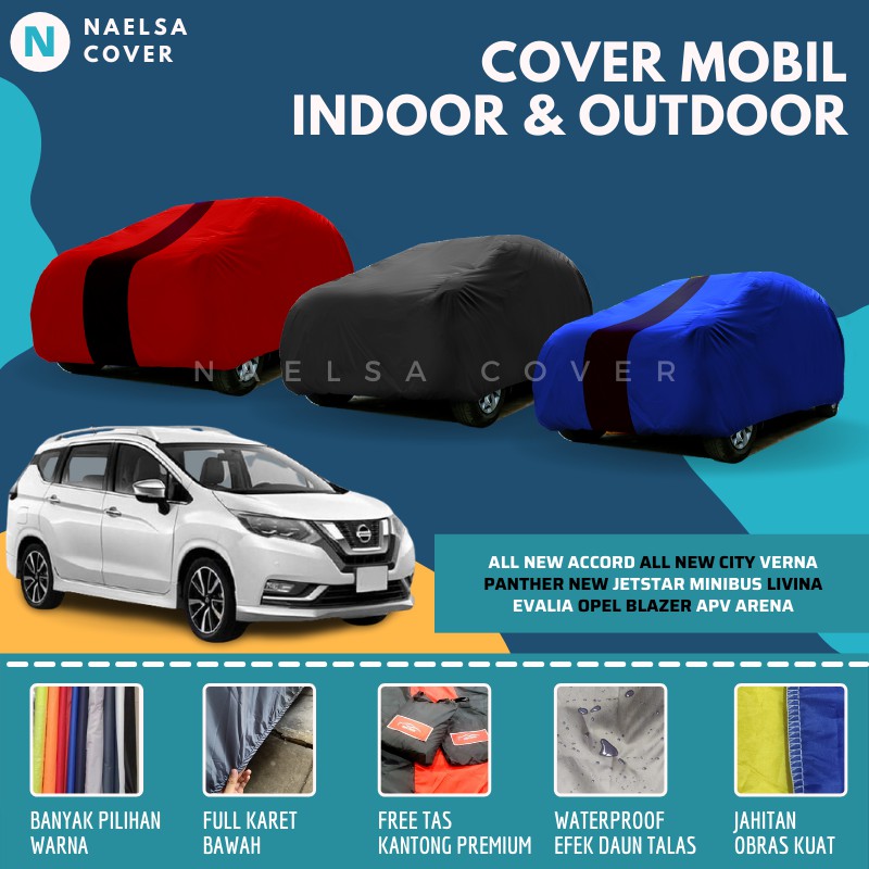 Sarung Mobil / Car Cover Warna Grand Max Honda Hyundai Livina Panther Jetstar Nissan Opel APV