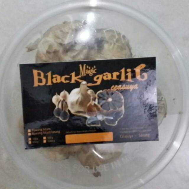 

Black Garlic / Bawang Hitam Biasa / kating / Bongkolan 150gr