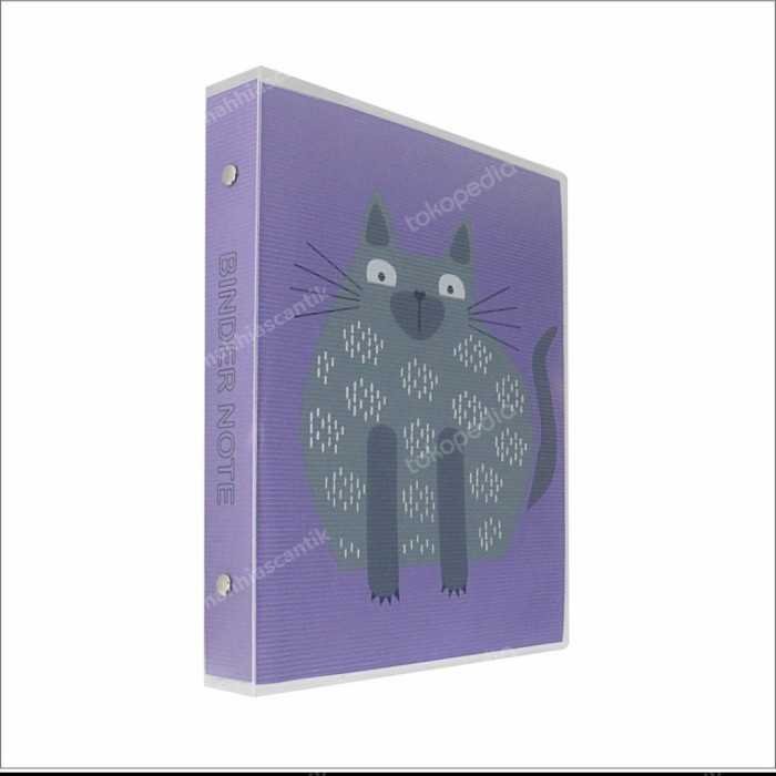 

Dijual Binder Note Ungu Motif Kucing Berkualitas