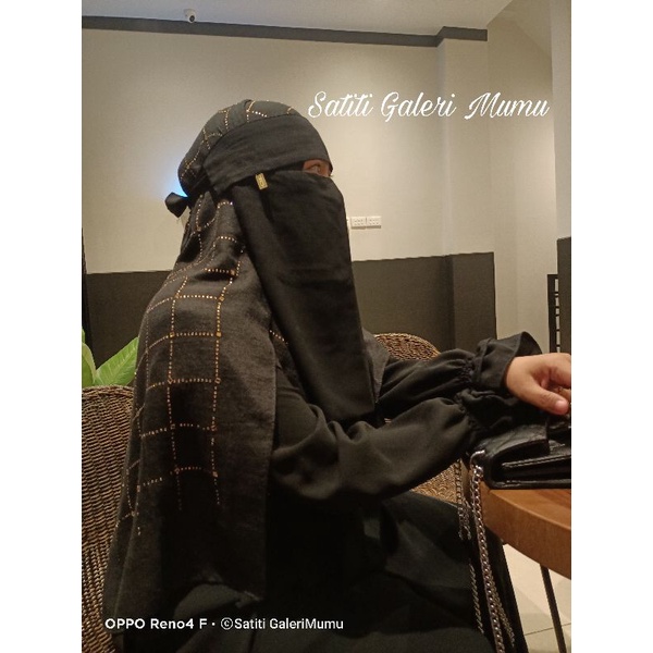 cadar saudi / niqab poni saudi / niqab bandana poni saudi / poni bandul saudi