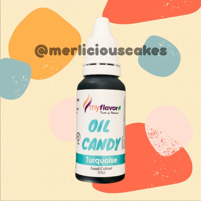 

Turquoise Candy Oil for Chocolate My Flavor