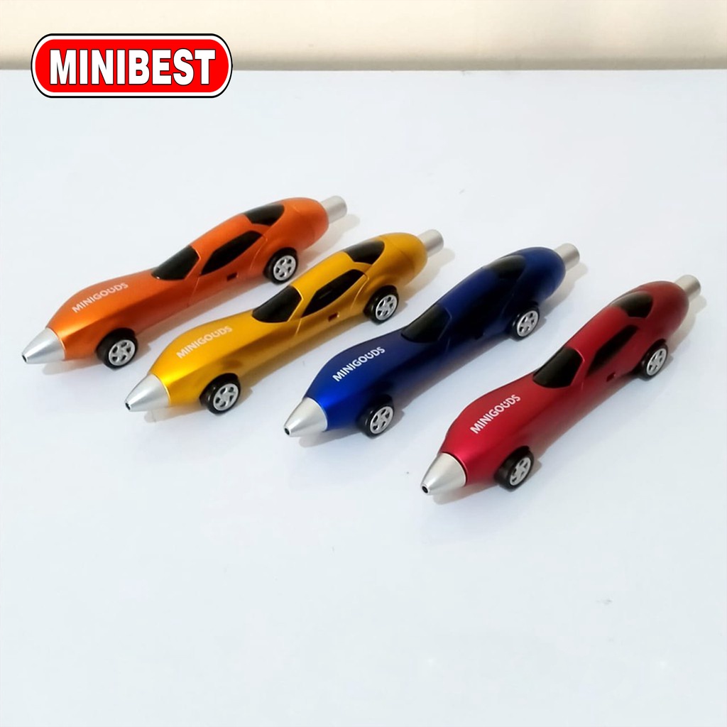 Pulpen Lucu & Unik  Pulpen Mainan Mobil Cute Car Tinta Biru-7