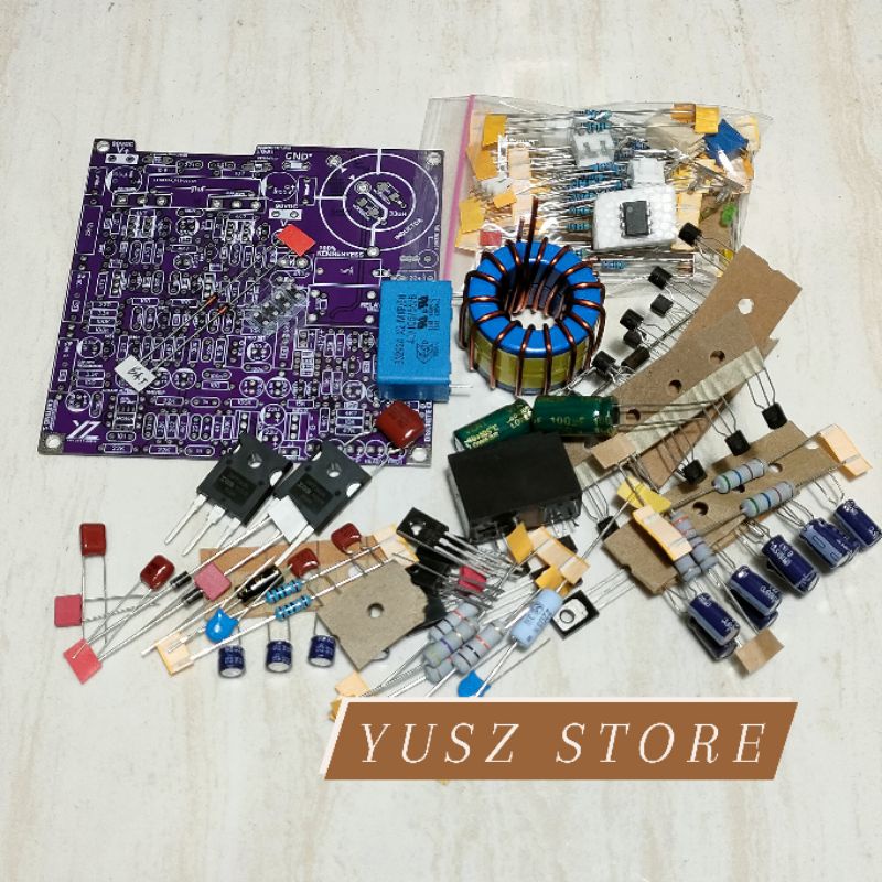 Jual Paket DIY UCD Superlite Class D Amplifier PCB dan Komponen Komplit