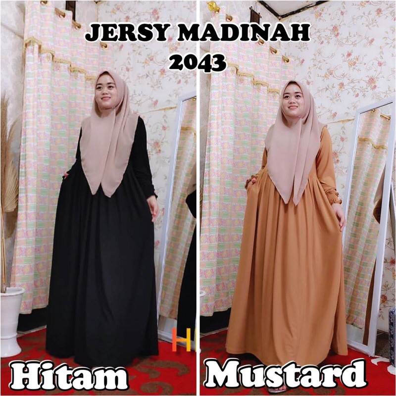 R’Filly Jersey Madinah Gamis Premium