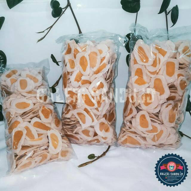 

[500 Gram] Kerupuk Telur Asin Mentah Asli Tuban