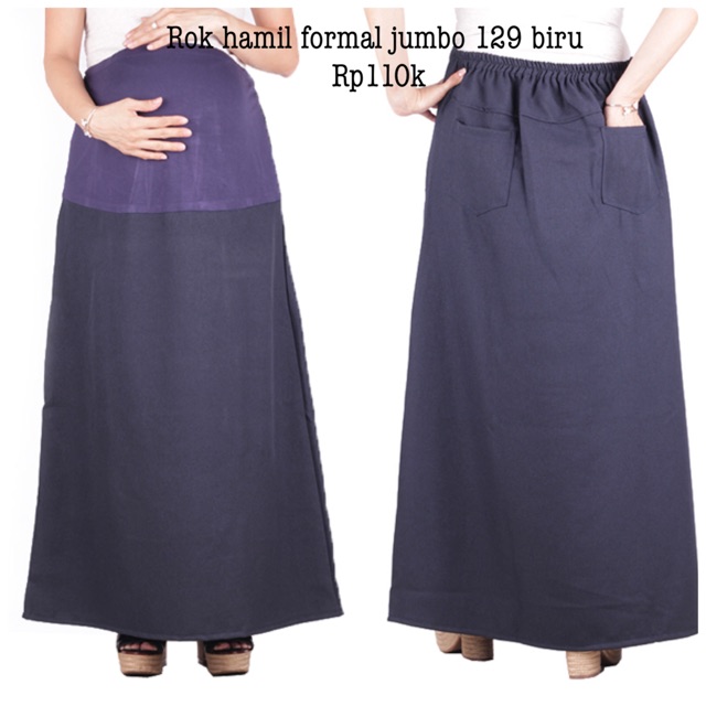 Rok hamil panjang jumbo 129 biru