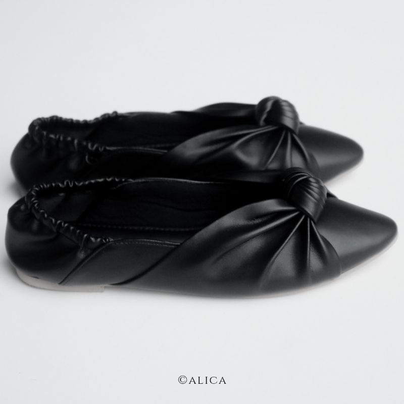 Alica Chungky Heels Flat Shoes-3