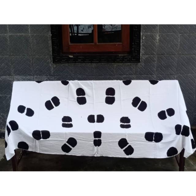 Kain Tie Dye/Shibori 17 Motif Kaki Sapi