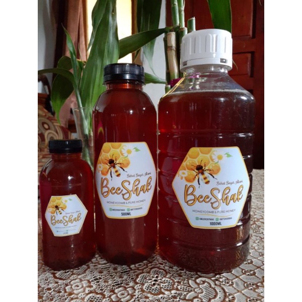 

BEE.SHAK 100% Pure Honey || Madu Asli