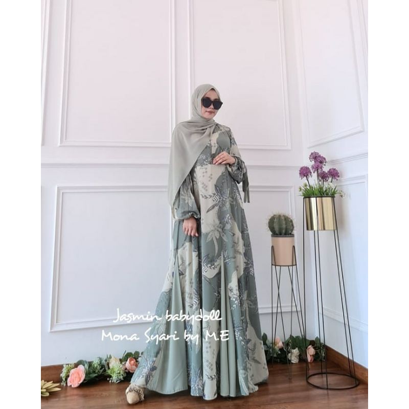 gamis jasmin ori mona syari by me