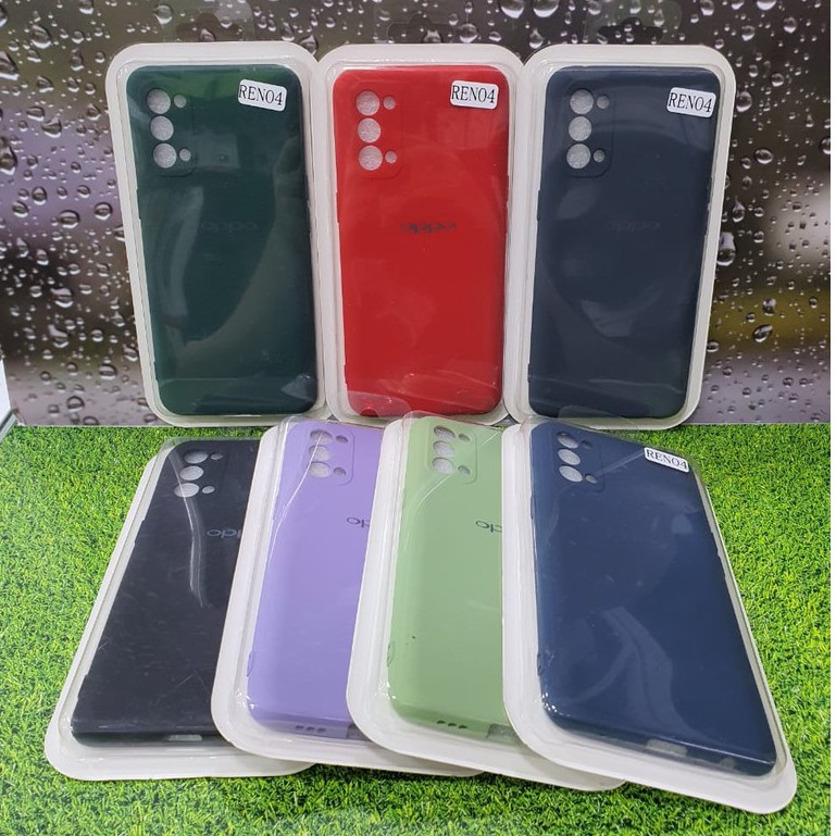 SOFTCASE OPPO RENO 4 SILICONE WARNA OPPO RENO 4 FULL COLOUR TERBARU