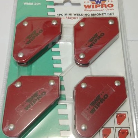 MAGNET SIKU MINI SET ISI 4PCS WIPRO / MINI WELDING MAGNET SET / SIKU LAS MAGNET / SIKU MAGNET SET/Magnet Holder Arrow Magnetic Siku Magnet Untuk Las BERKUALITAS
