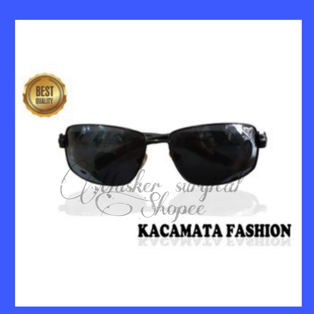KACAMATA HITAM KECE / KACAMATA HITAM LENSA GELAP / KACAMATA WANITA PRIA RETRO / KACAMATA FASHION TRE