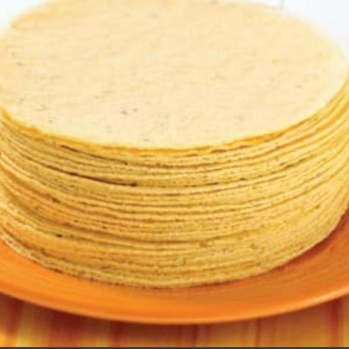 

Yellow corn Tortilla 500gr 15cm TERLARIS TERPERCAYA ORIGINAL