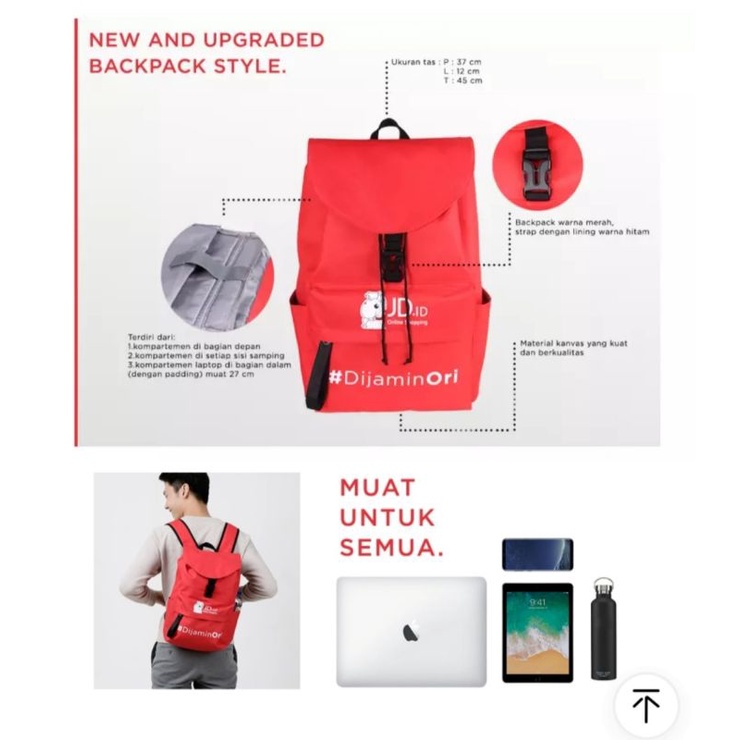 Tas Punggung Keren Kuda Poni JD ID