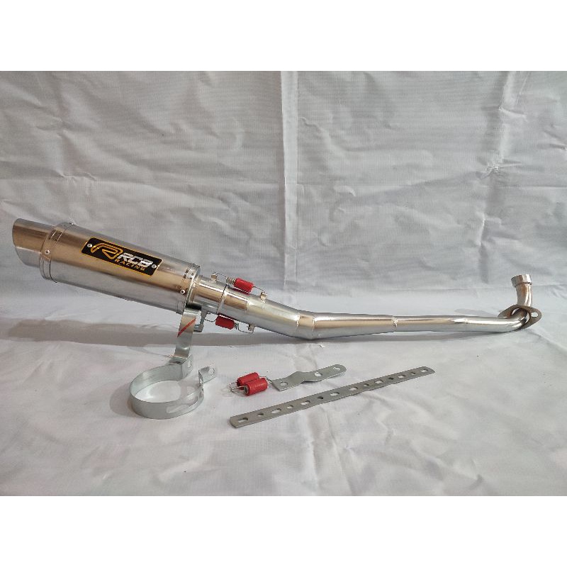 Knalpot racing RCB Supra x 110/125/blade/revo/kharisma/vega/jupiter/smash/shogun/astrea/force/kirana