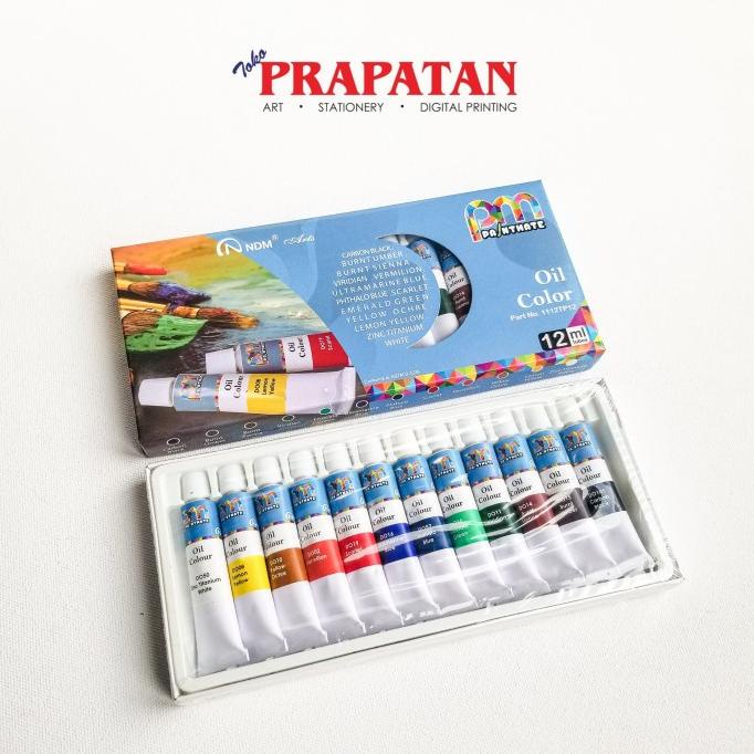 

PAINTMATE OIL COLOUR SET 12X12ML / CAT MINYAK PAINTMATE SET
