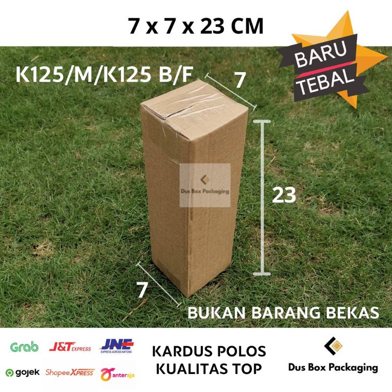 

Kardus box karton 7X7X23 cm kotak packing